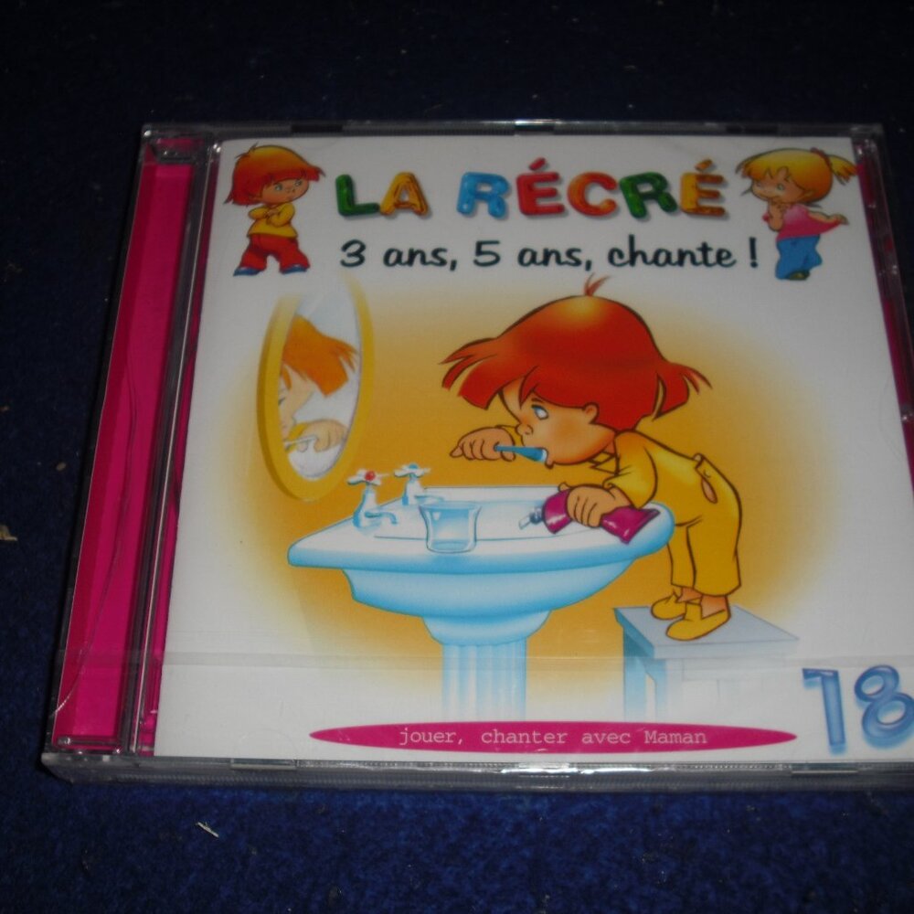 La Recre #18, 3 ans, 5 ans, chante by Christine Fontane CD 2003 French CD